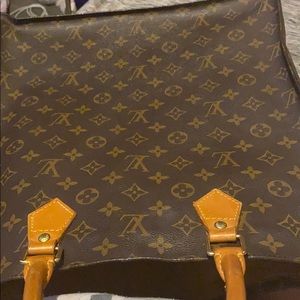 Authentic Louis Vuitton Sac Plat large tote **